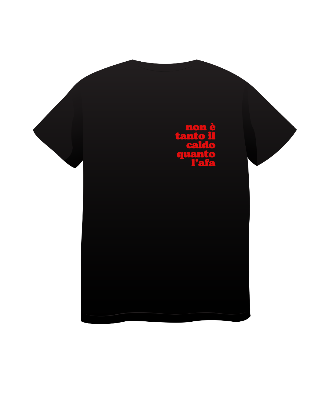 T-shirt Non è tanto il caldo quanto l'afa