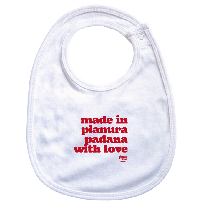 Bavaglino "Made in Pianura Padana with love"