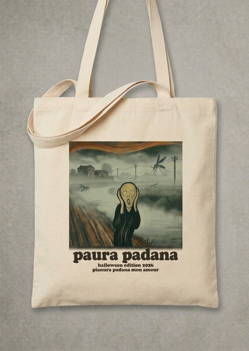 Shopper PAURA PADANA - ed.limitata Halloween 2026