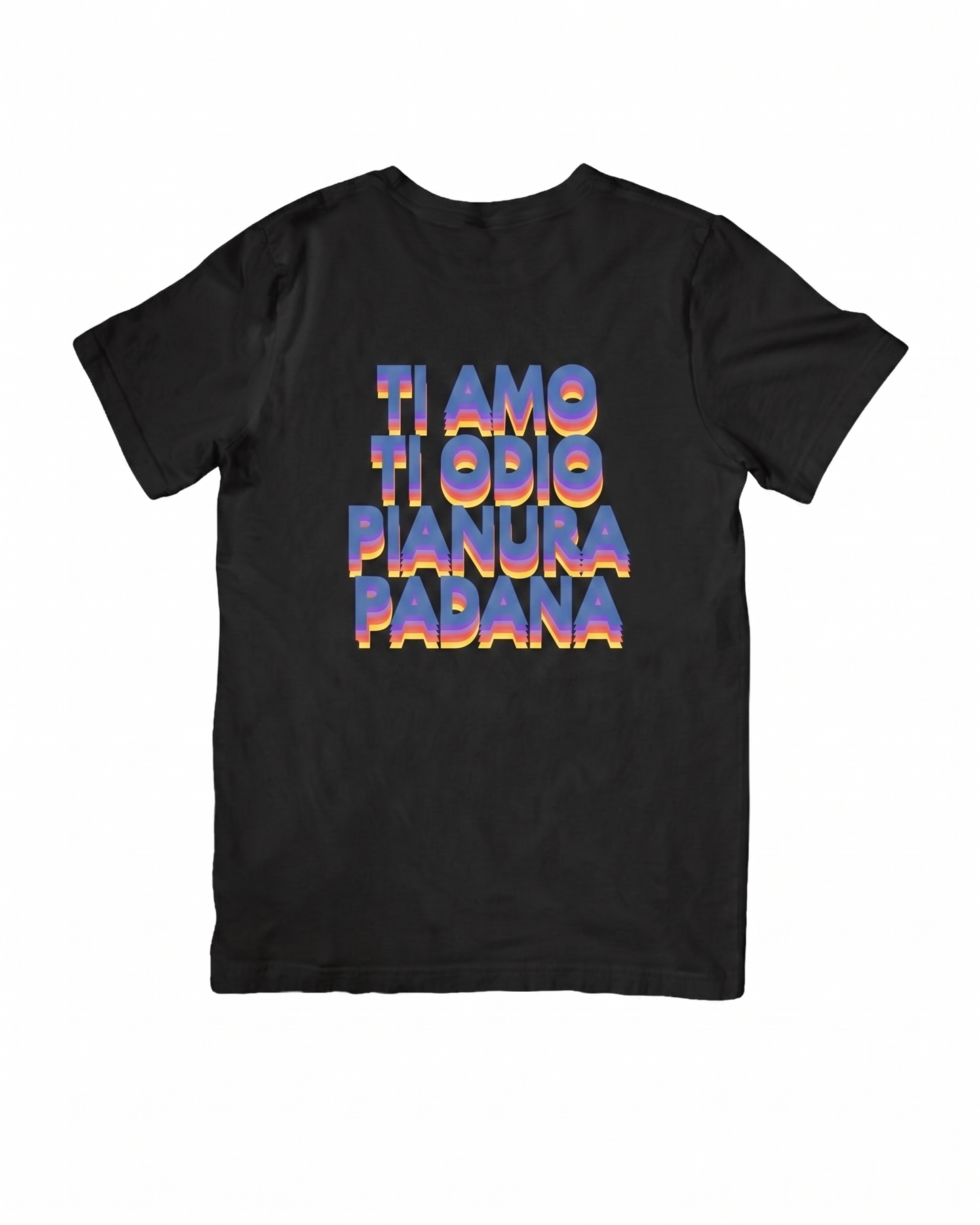 T-shirt Ti amo ti odio Pianura Padana