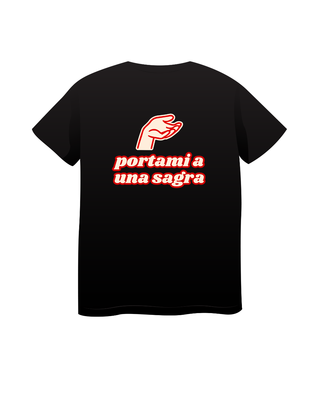 T-shirt Portami a una sagra