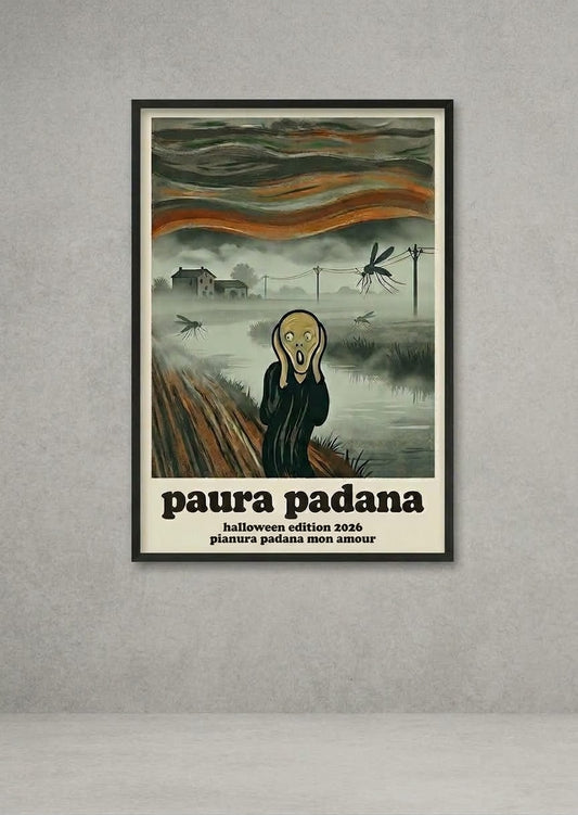 Poster PAURA PADANA - ed.limitata Halloween 2026