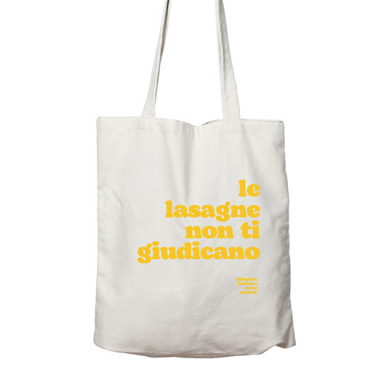 Shopper "Le lasagne non ti giudicano"