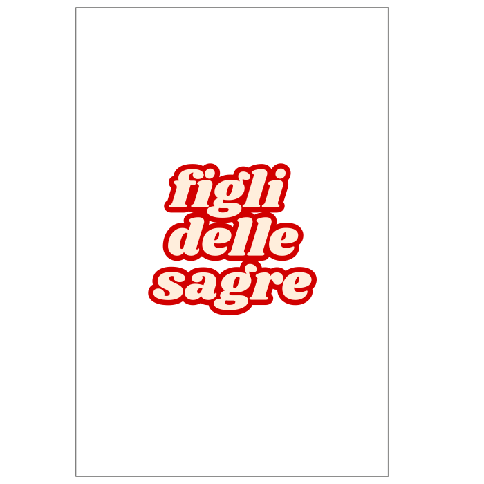 Cartoline 10x15 cm (6 pz)-Figli delle sagre