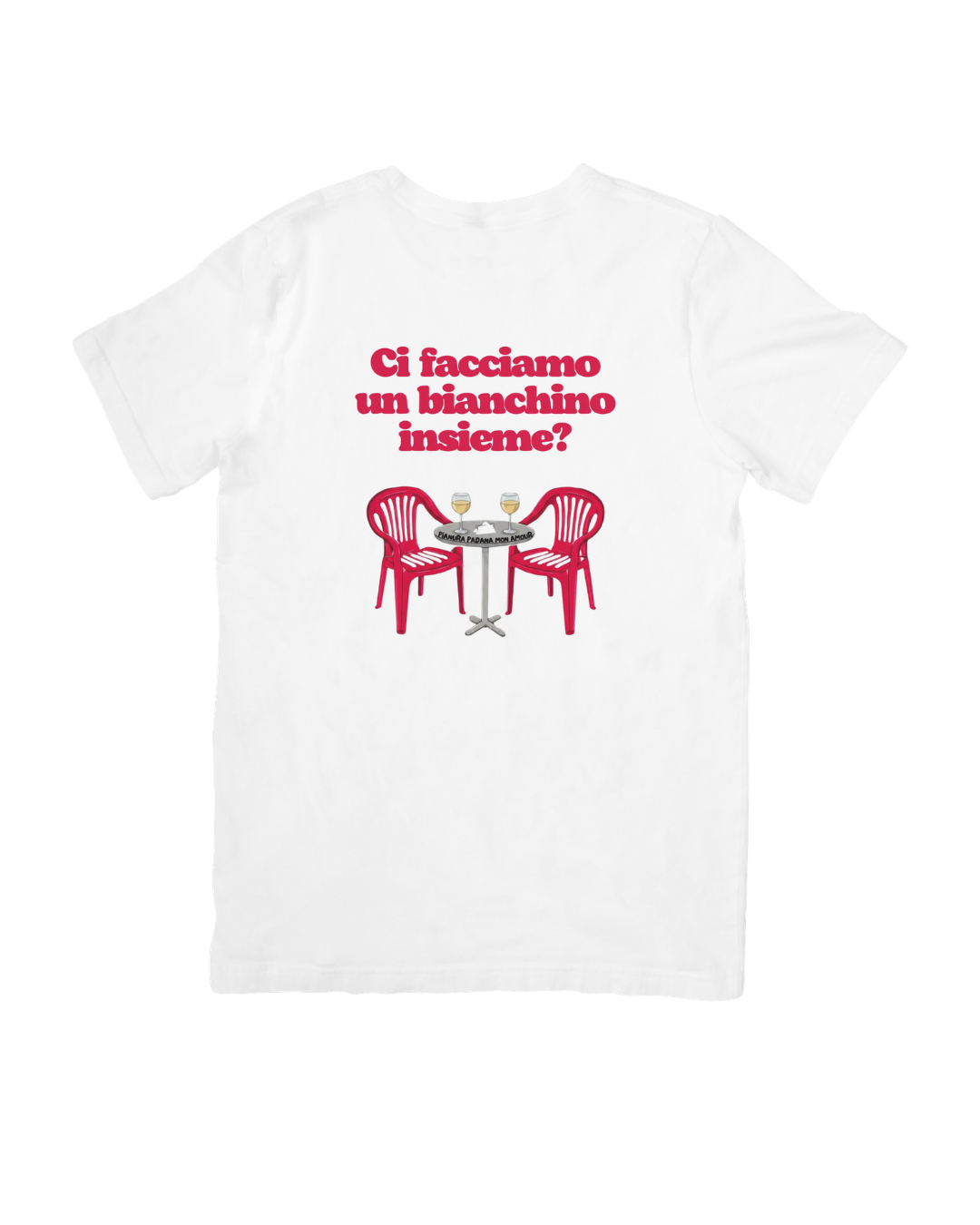 T-shirt Ci facciamo un bianchino insieme?