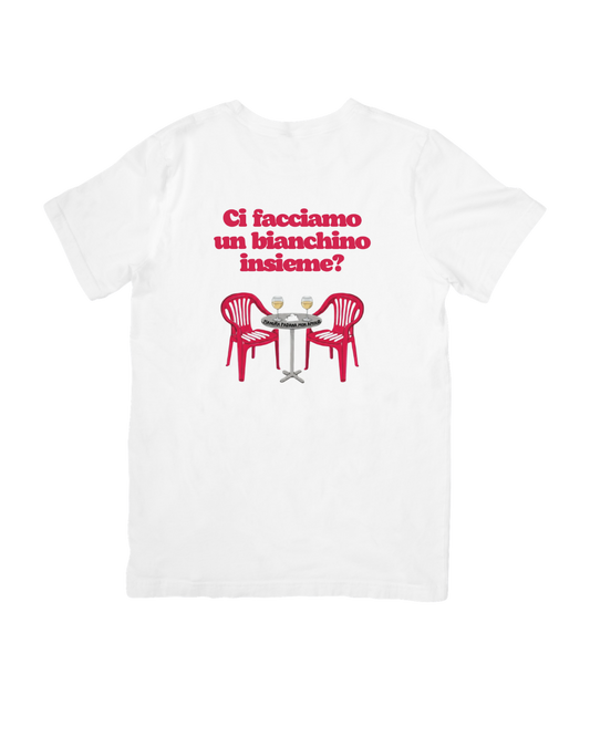 T-shirt Ci facciamo un bianchino insieme?