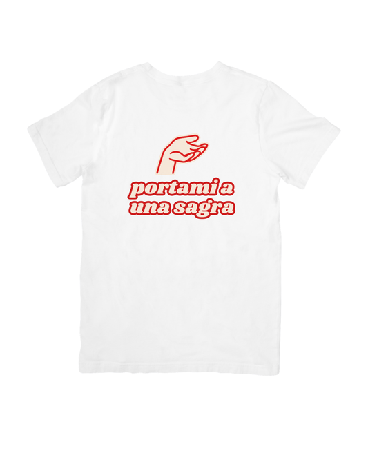 T-shirt Portami a una sagra